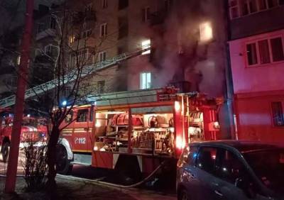В Ивано-Франковске произошел пожар в 5-этажке: есть погибший