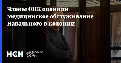 Члены ОНК оценили медицинское обслуживание Навального в колонии