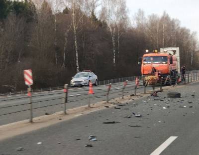 В утренней аварии в Смоленском районе пострадал человек