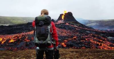 Новый туристический объект: вулкан в Исландии может извергаться годами (ВИДЕО)