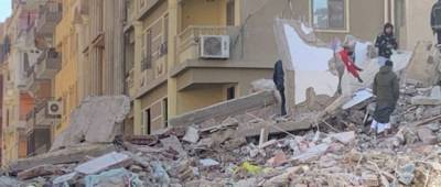 Обрушение десятиэтажного здания в Каире: число погибших возросло до 25 человек