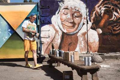 Уличным художникам доверят расписать станцию МЦД