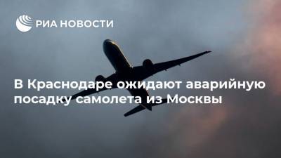 В Краснодаре ожидают аварийную посадку самолета из Москвы