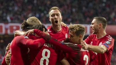 Датчане разгромили команду Молдавии, а сборная Англии увезла три очка из Албании