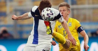 Украина на последних минутах упустила победу над Финляндией в матче отбора ЧМ-2022