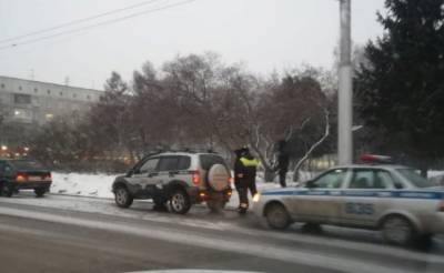 В Кемерове оштрафовали водителя автомобиля фейкового ведомства