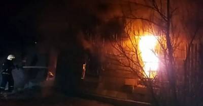 Во время пожара на Днепропетровщине погибли трое людей