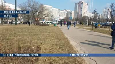 МВД: протестная активность в Беларуси приближена к нулю