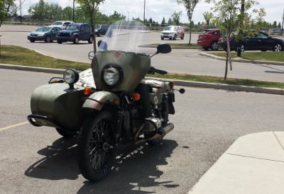 Канадцы восхитились российским мотоциклом «Урал»