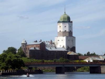 В Выборгском замке с высоты упал экскурсант