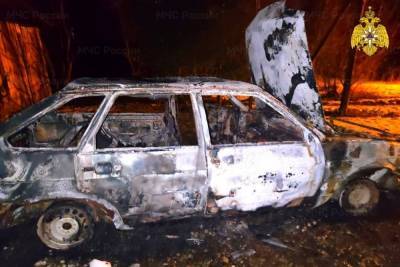 В Смоленской области за сутки сгорели два автомобиля