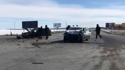 На трассе из аэропорта Магнитогорска столкнулись два автомобиля. Есть погибший