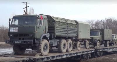 ЮВО: Скопление боевой техники на границе с Украиной связано с тактическими учениями