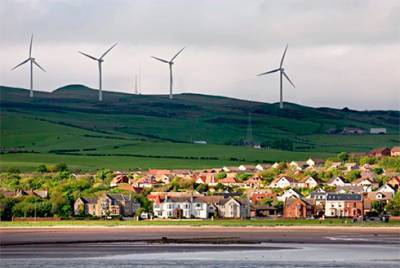 Возобновляемые источники обеспечили в 2020 году 97 % потребностей Шотландии в электроэнергии