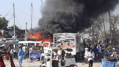 Пять жителей Сомали погибли во время взрыва бомбы