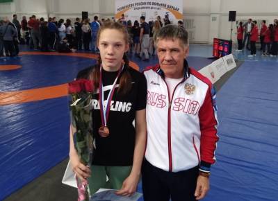 Сыктывкарка Алина Кирейлите стала призером первенства России по вольной борьбе
