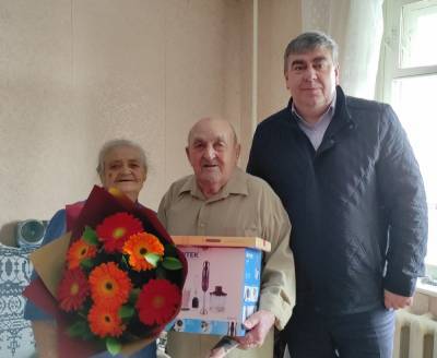 Анивчанин Борис Денисов отметил 90-летие