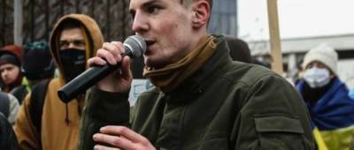 Активиста Ратушного отправили под домашний арест после участия в акции в поддержку Стерненко