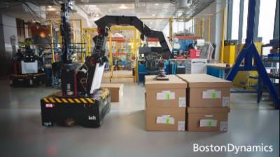 Компания Boston Dynamics представила нового робота-грузчика Stretch