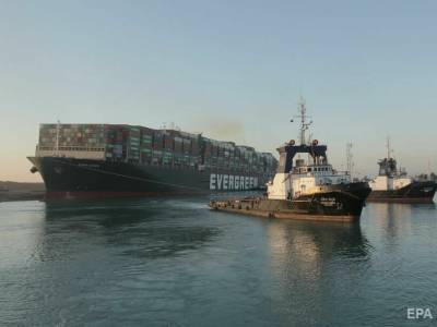 Усама Рабиа - Гигантский контейнеровоз в Суэцком канале окончательно освободили. Он начал движение на север - gordonua.com - Судно