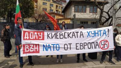 В городах Болгарии прошли митинги против украинского фашизма. Колонка Владимира Тулина