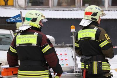 Пожарные ликвидировали возгорание гаража в Москве