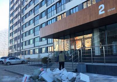 Житель рязанского ЖК «Паруса» пожаловался на снос несущих стен в доме