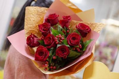 Корпоративные букеты к 8 Марта предложил работодателям салон «Королевство цветов»