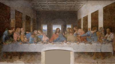 Картина с изображением сцены Тайной вечери может быть творением Тициана