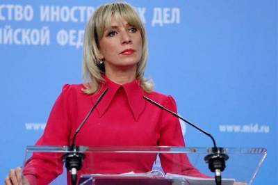 Захарова: В ответе России на санкции будет предупреждение