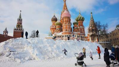 Прошедший февраль стал самым снежным за последние семь лет в Москве