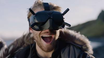 Видео из Сети. Дрон с VR-очками позволит летать наяву как во сне