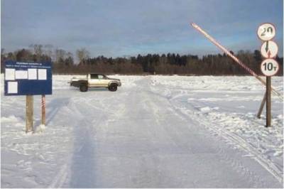В Николаевском районе Хабаровского края закрыли еще одну ледовую переправу