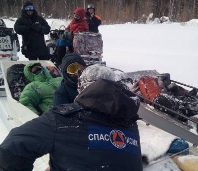 В Коми с Приполярного Урала эвакуированы девять человек