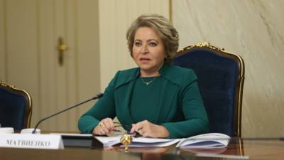 Матвиенко предложила выделить отдельную статью для запрета треш-стримов
