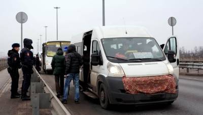 В Невском районе выявили нелегального перевозчика