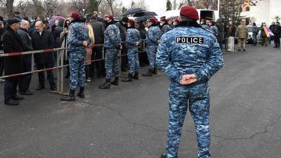 Полиция Армении предупредила о возможных провокациях на митинге оппозиции