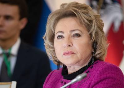 Матвиенко предложила выделить в УК РФ статью о запрете треш-стримов