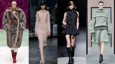 Неделя моды в Милане: вязаные комплекты из детства, стеганые платья и другие тенденции
