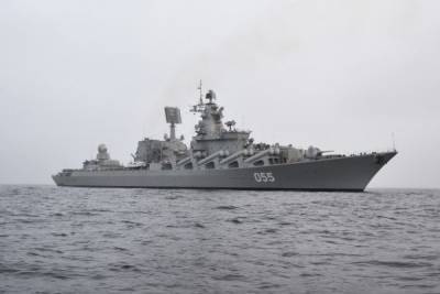 В Баренцевом море проведет учения ракетный крейсер «Маршал Устинов»
