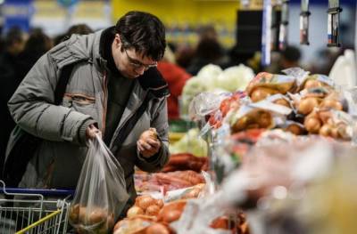 В России за год продукты подорожали более чем в 7 раз в сравнении с ЕС