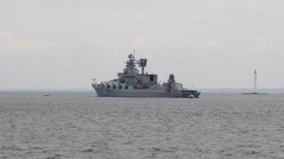 Ракетный крейсер Северного флота вышел в Баренцево море