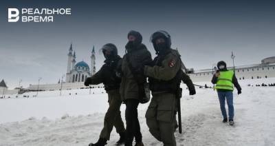 В Казани будут судить участника митинга 31 января, повалившего сотрудника ДПС в снег
