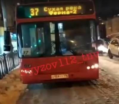 В Казани ограбили автобус