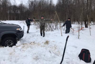 Московские поисковики провели разведку и нашли снаряжение советских солдат в Тверской области