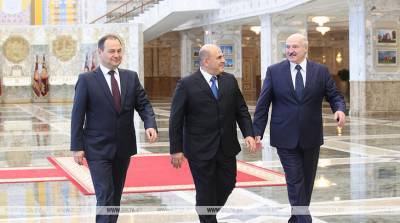 Лукашенко поздравил Мишустина с 55-летием