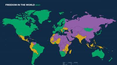 Freedom House заявляет о рекордном росте числа "несвободных" стран