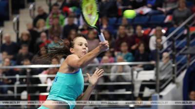 Белорусская теннисистка Вера Лапко проиграла в 1/16 финала турнира в Лионе