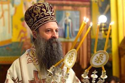 Сербский патриарх ушел на самоизоляцию после контакта с заболевшим коронавирусом