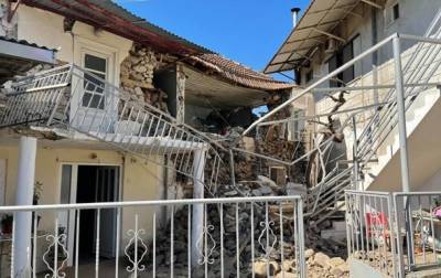 В Греции произошло землетрясение, есть разрушения
